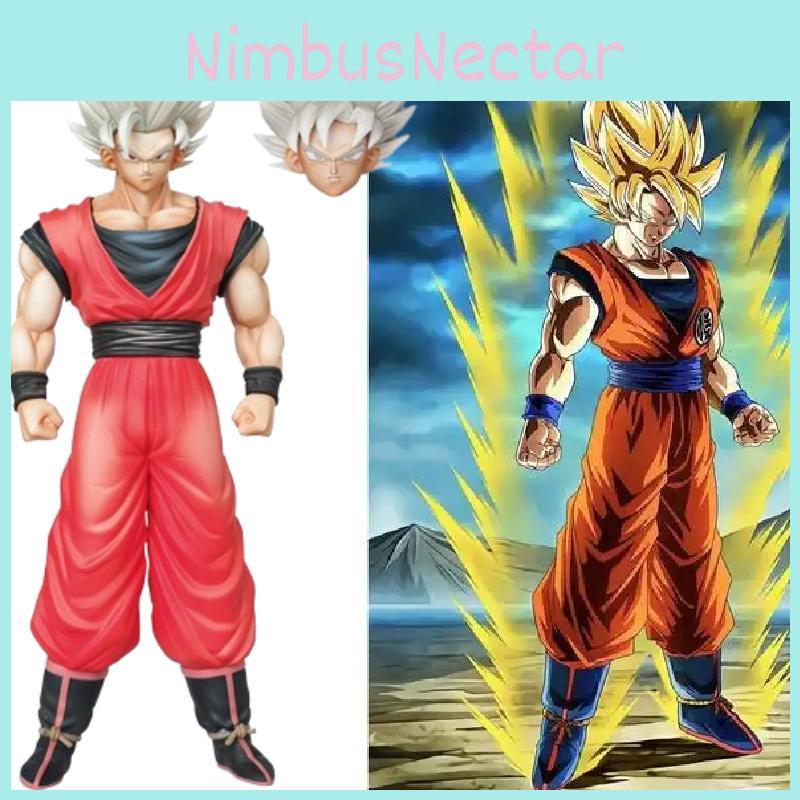 Dragon Ball Son Goku Pvc Figure With Dual Heads For Collectible Display