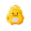 Kindergarten girls yellow duck schoolbag cartoon backpack traction anti-lost breathable children's backpack
