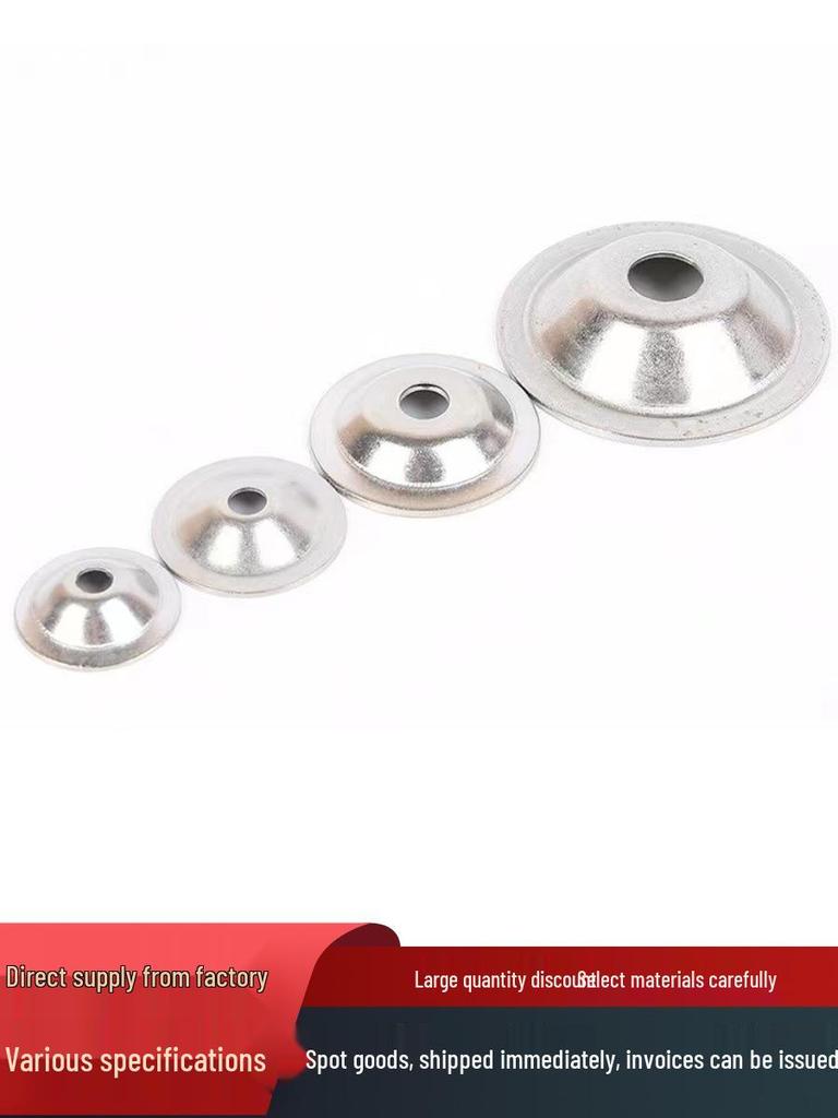 304 Stainless Steel Bowl-Shaped Washer - Grass Hat, Fish Eye, Trumpet-Foot Cup Ring