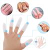 10Pcs/Set Silicone Finger Protector Thumbs Cover Thimble Protectors Anti-scald Protection Finger Cots