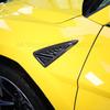 LHD/RHD Real Carbon Fiber For Lamborghini URUS 2018-2025 Car Side Body Fender Vent Cover Protective Trim Exterior Accessories