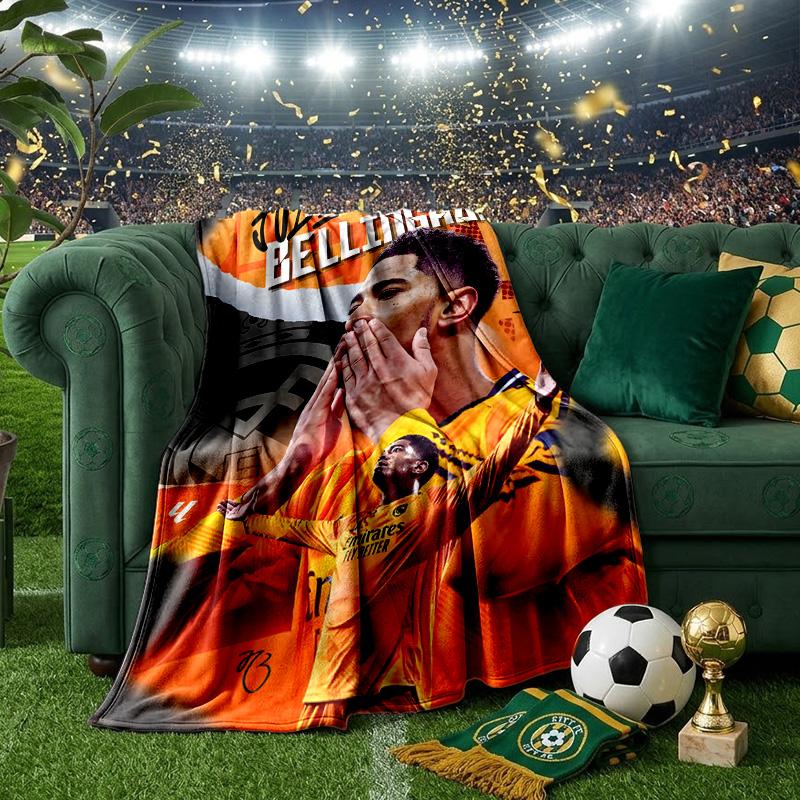 Victory Jude Celebration Blanket Lightweight Ideal Bedding Blanket Perfect for Travel, Camping, Living Rooms, Offices, Sofas, Fan Christmas Gift