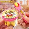 Pretend Play Pudding Feeding Toy Set with Magic Spoon Simulation Food Kitchen Toys for Kids Interactive Role Play Gift for Girls