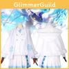 Ladies Miku Snow Cape Festivals Cosplay Decoration Costume Performance Clothes