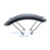 1Pcs Matte Black Metal Motorcycle Front Fender Protector Mudguard Cover For Honda Cg125 Gn125 Gs125 Motorcycle Retro Retrofit Fender
