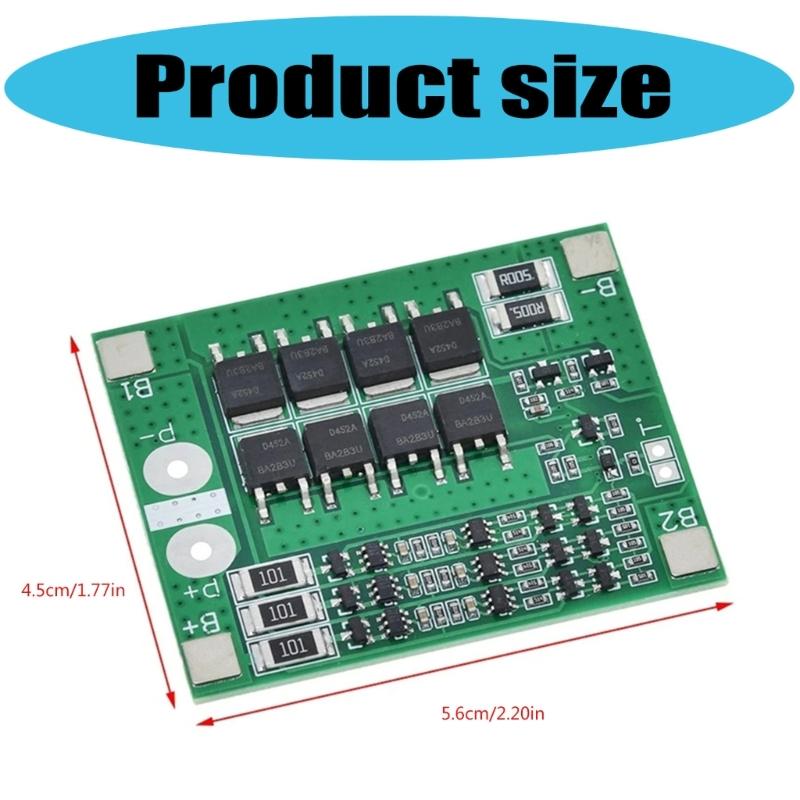 3S 25A 18650 Lithium Battery Protective Board 12V with Over Charge Discharge Over Current Protective Circuit Board