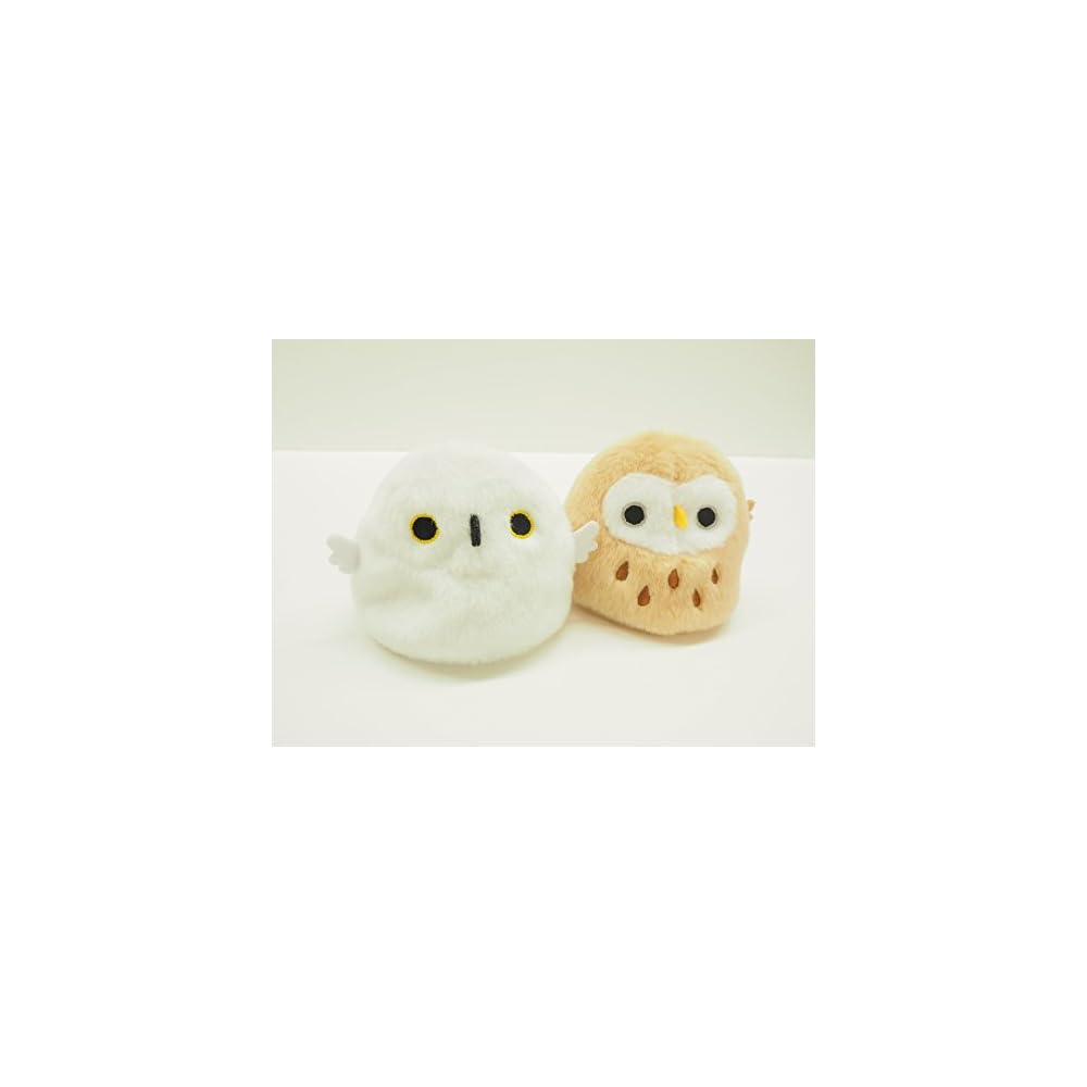 Sanei Boeki Original Plush Toy Owl W9 x D8 x H7 cm Soft Animal Stuffed Figure