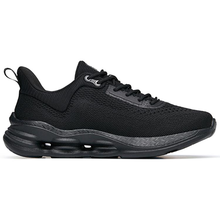 Anta Comprehensive Training Collection Cushioning Lightweight Breathable Low Top Running Shoes Women's Black Silver 922217704-3