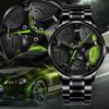 Orologi Orologi sportivi da uomo Orologi da uomo Quarzo Sport Cerchio Mozzo Ruota Orologio da polso al quarzo