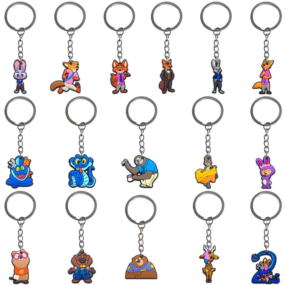 Zootopia Judy & Nick Keychain Set: Hot-Selling Backpack Charms