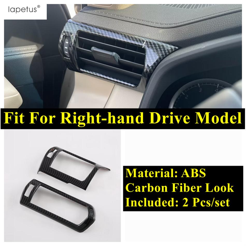 Window Lift Handle Bowl / Steering Wheel / Front Water Cup Cover Trim Accessories For Toyota Land Cruiser 300 LC300  - 2024 Side Air Outlet