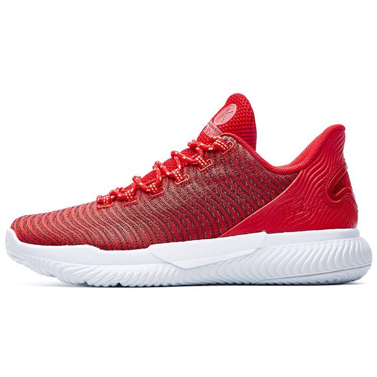 Anta Thompson Basketball Series KT Comfortable Versatile Low-Top Sneakers Men sneakers Red 11811104-8 42.5