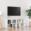 VidaXL TV Stand White 104x30x52 Cm Chipboard