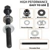 Harmonic Balancer Installation Tool Crank Pulley Install Tool For GM 1997-Up LS LT Engines with Thrust Bearing &Hex Wrench Flats