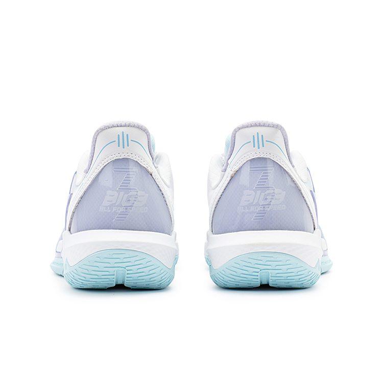 Scarpe da Basket 361 Big3 4.0 QUICK da Uomo Basse 361 Degrees Bianco/Blu Ghiaccio 572321105-2