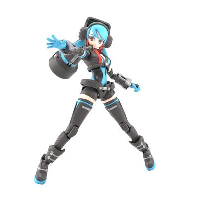 Girl Gun Lady Lady Komutan Alice 1/1 ölçekli renk kodlu plastik model mavi
