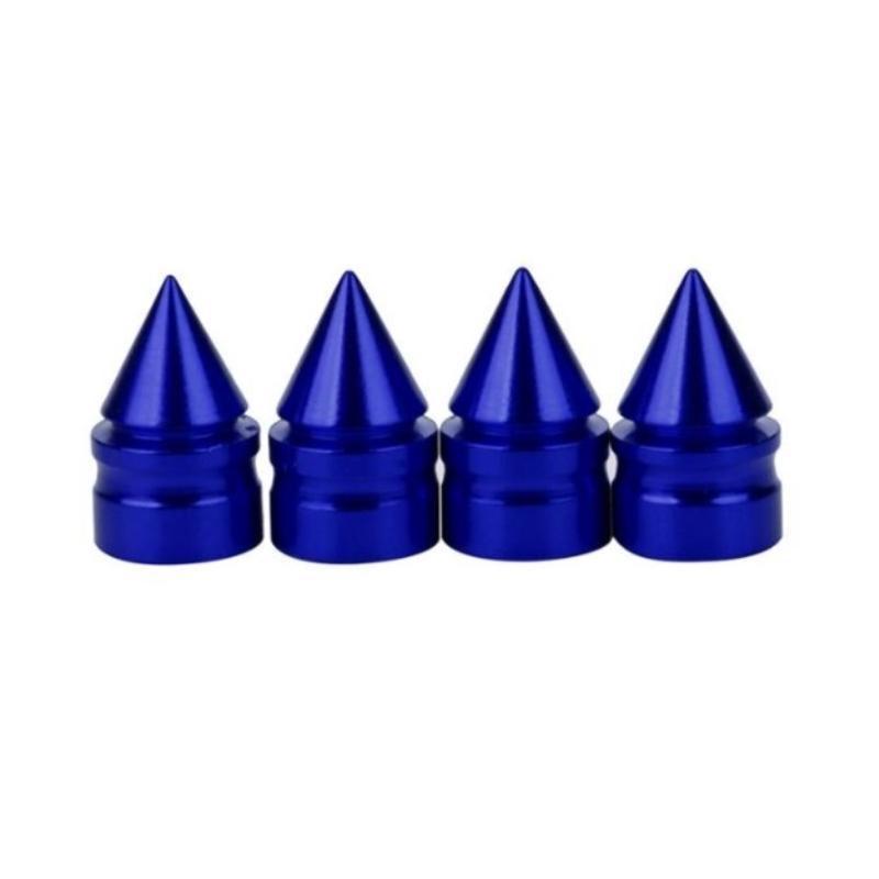 4 Pcs/lot Car Accessories Dust-proof Wheel Tires Valve Caps Motorcycle Cone Shaped for Various Models