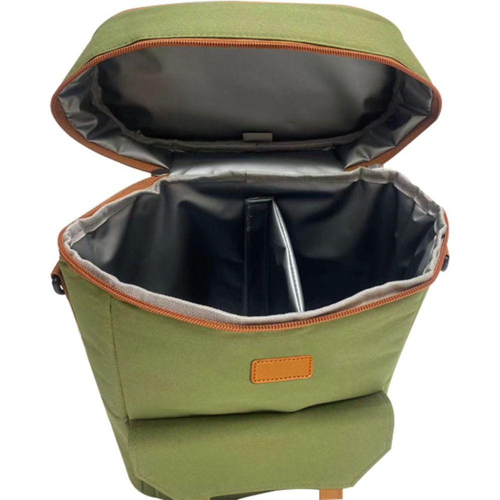 Wear-resistant Wine Tote Bag Portable Camping Organizer Wine Bottle Storage Pouch  Beach Activities