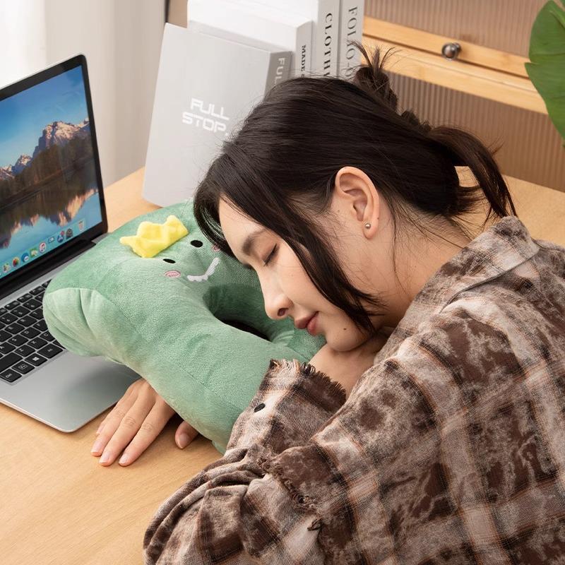 Подушка для сну обличчям вниз для дівчаток та дітей - Ідеально підходить для сну за офісним або шкільним столом