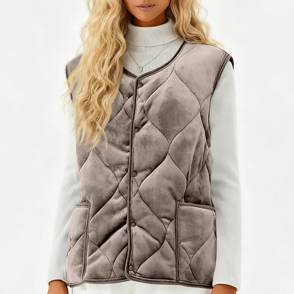 Women's Fashion Light Jacket Stand Collar Multicolor Zipper Button Coat