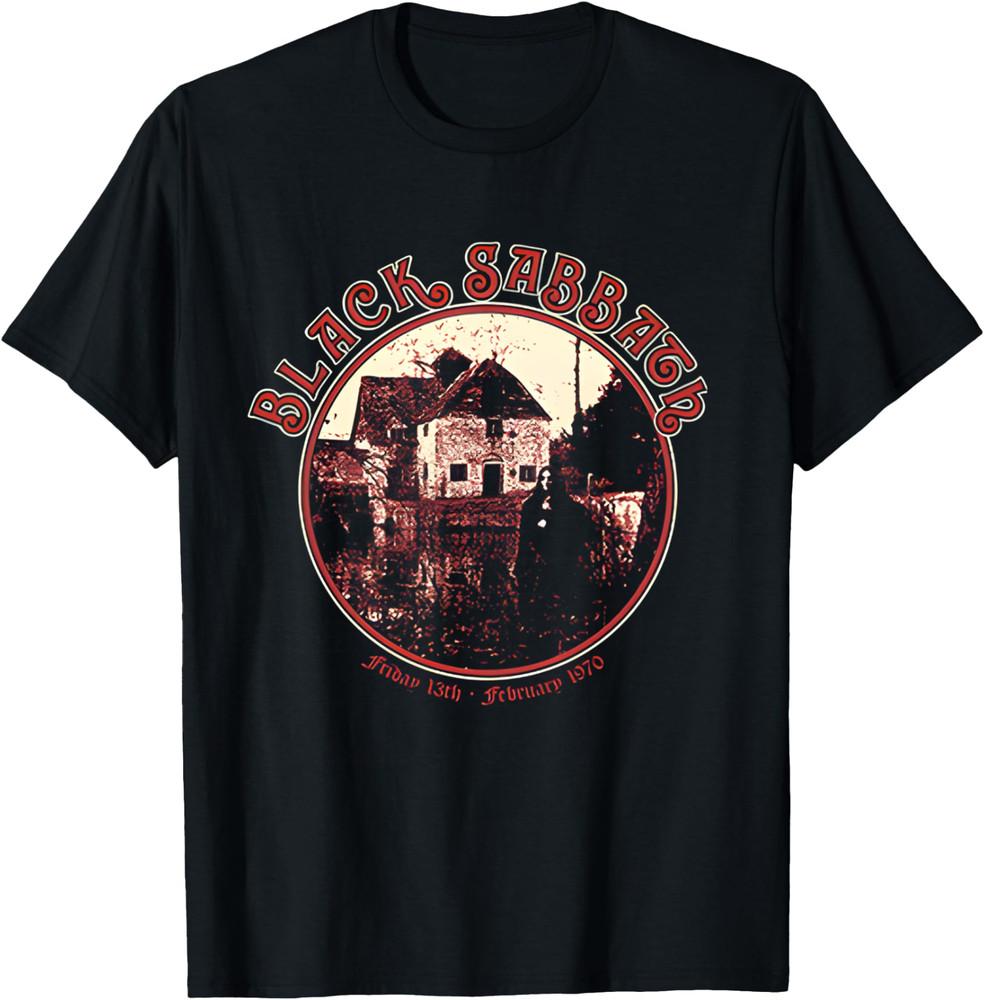 Black Sabbath Band T-Shirt, Friday February 13 1970 Shirt, Gift for Fans Unisex T-Shirt S