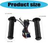 Electric Heated Handlebar Grips Cover Pad Motorcycle Heated Grips Easy Installation Motorbike Handlebar Heater Warmer