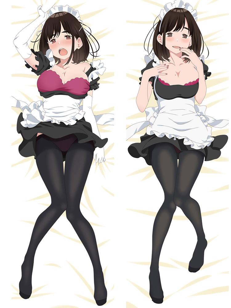 Anime Ganbare Douki Chan Dakimakura Cover Cosplay Hugging Body Pillow Case Soft Sofa Bedding Cushions Pillowcase Otaku Gift