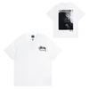 Camiseta de Algodón Streetwear para Hombre y Mujer Corte Holgado Manga Corta Camiseta Gráfica Casual Unisex Cuello Redondo
