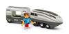 BRIO Turbo Train for ages 3 and Wooden Toy Electric Gift for 36003, up. [Toy, Train, Locomotive, Vehicle, Birthdays/Christmas]