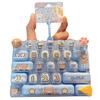 Clear Key Sounds 26 Keys Keyboard Keychain Candy Color Keycap Keychain  Backpack Decor