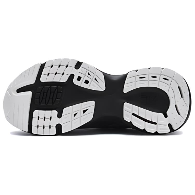 Fila Fusion Raceup Retro Fashion Comfortable Daily Shock Absorbing Breathable Low Top Casual Shoes Men sneaker Black T12M421609FBB