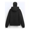 Oversized Street Style Hooded Sweatshirt, Face Mask, Ninja 404, High-end Hoodie Zipper Not Found