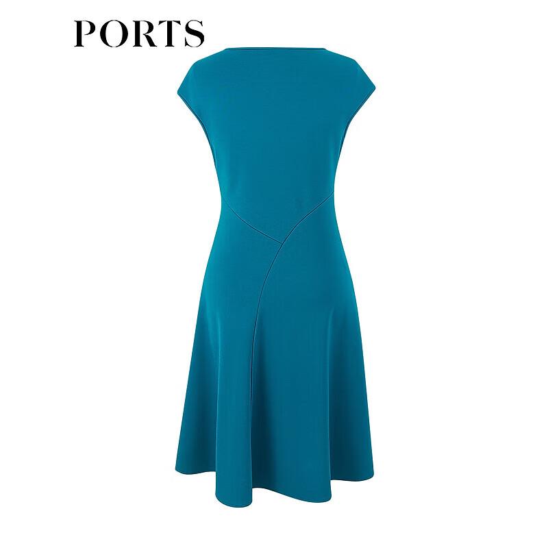 PORTS Women's Spring/Summer Short Sleeve Midi Dress LL8N021RWE005