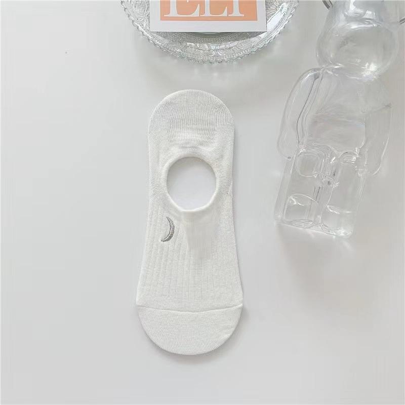 10 Pairs Women's Non-slip Invisible Socks Shallow Mouthed Boat Socks Female Soft Sock Breathable Short Sock
