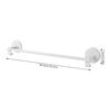 Bathroom Storage Rack Wall Mounted Towel Hanging Rack Plastic Toilet Holder Decoration