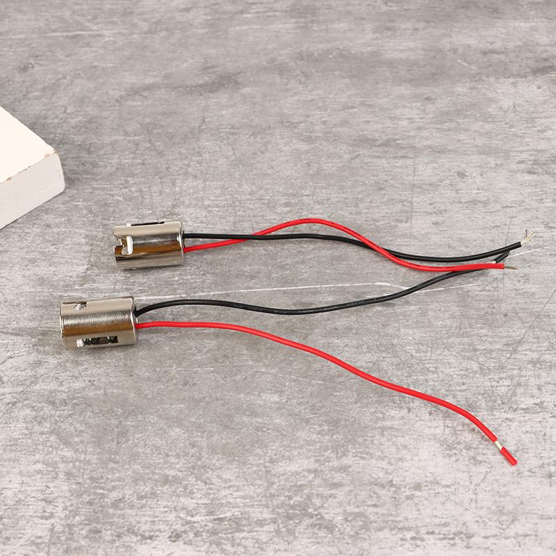 2 stk LED Lys Hunnkontakt 1156 Ba15S P21W 1157 Bay15D P21/5W Adapter Base Kobling LED Lampe Adapter Holder