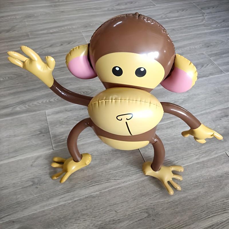 Giant Inflatable Monkey Pool Float - Durable Pvc, Perfect For Beach & Party Fun, Suitable For Ages 14+