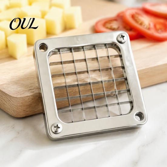 Replacement Food Chopper Blade Stainless Steel Vegetable Cutter Blade, Fruit Cutting Machine Durable Manual Tool, Potato Slicer for Kitchen