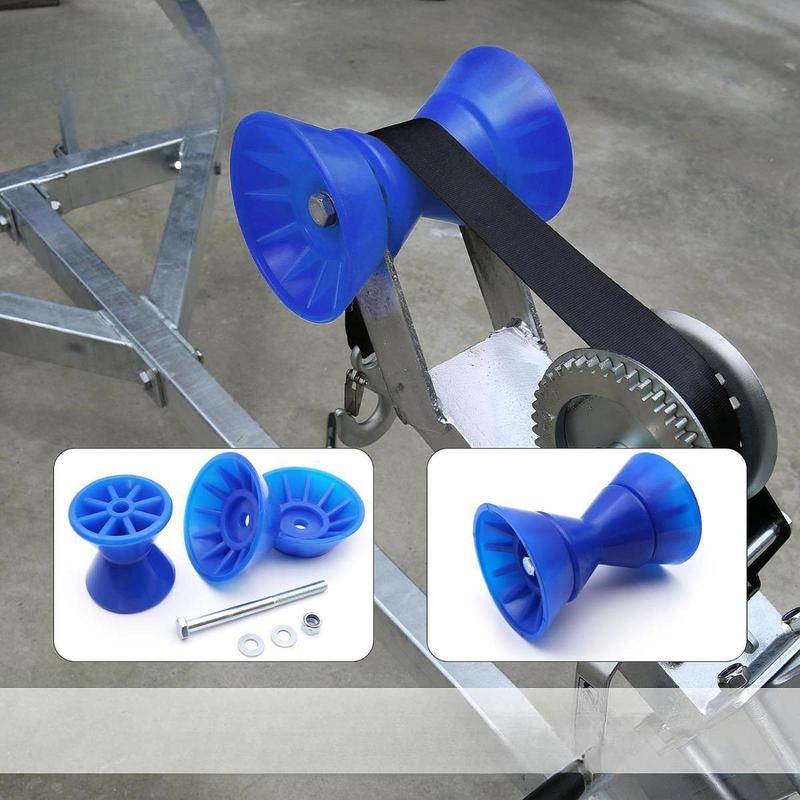 Boat Trailer Roller Boat Trailer Bow Stop High Reliability Premium Rolling Tool Supplies Roll Smoothly Heavy Duty for Marine S