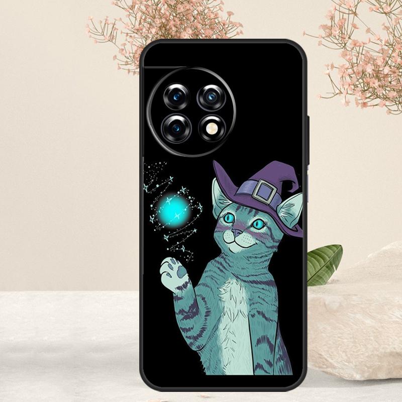 Magic cat The Witches Case For OnePlus 15 R 13 13T 13R 12 12R 11 10T 8T 9 10 Pro Nord 5 CE 4 2 3 Lite N20 N30 Cover