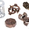 3D Metal Lock Brain Teaser Trick Toys