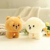 Levensecht Kawaii Pluizig Hond Knuffeldier Simulatie Puppy Model Zachte Pop Kleine Chow Pomeranian Corgi Yorkie Pluche Cadeau Voor Meisje