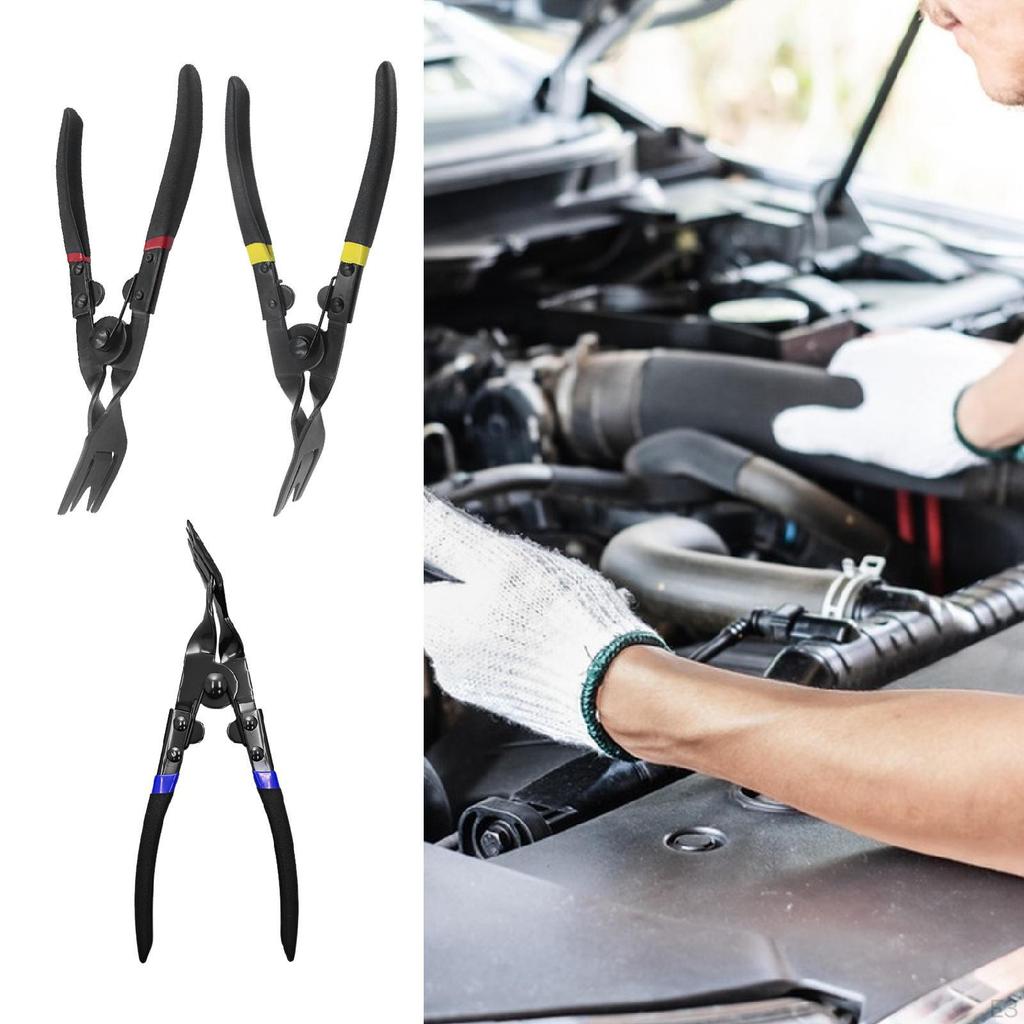 Pinze per Tappezzeria Auto Strumento per Rimuovere Pannelli Porta Auto Rivetto a Pressione Fissaggio Robusto Riparazione