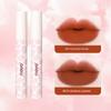 Novo Nude Color Series Lip Lacquer Fall and Winter Lipstick Female Matte Finish Velvet Low Saturation Lip Gloss Mud Plain Makeup White