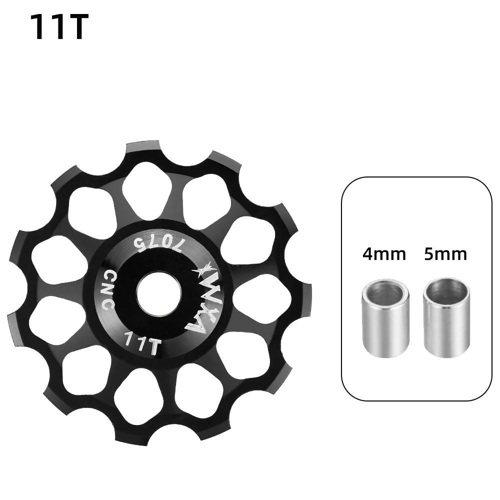

10T-17T MTB велосипед заднее направляющее колесо опорное колесо велосипедный шкив колесо шоссейный велосипед 11T чёрный