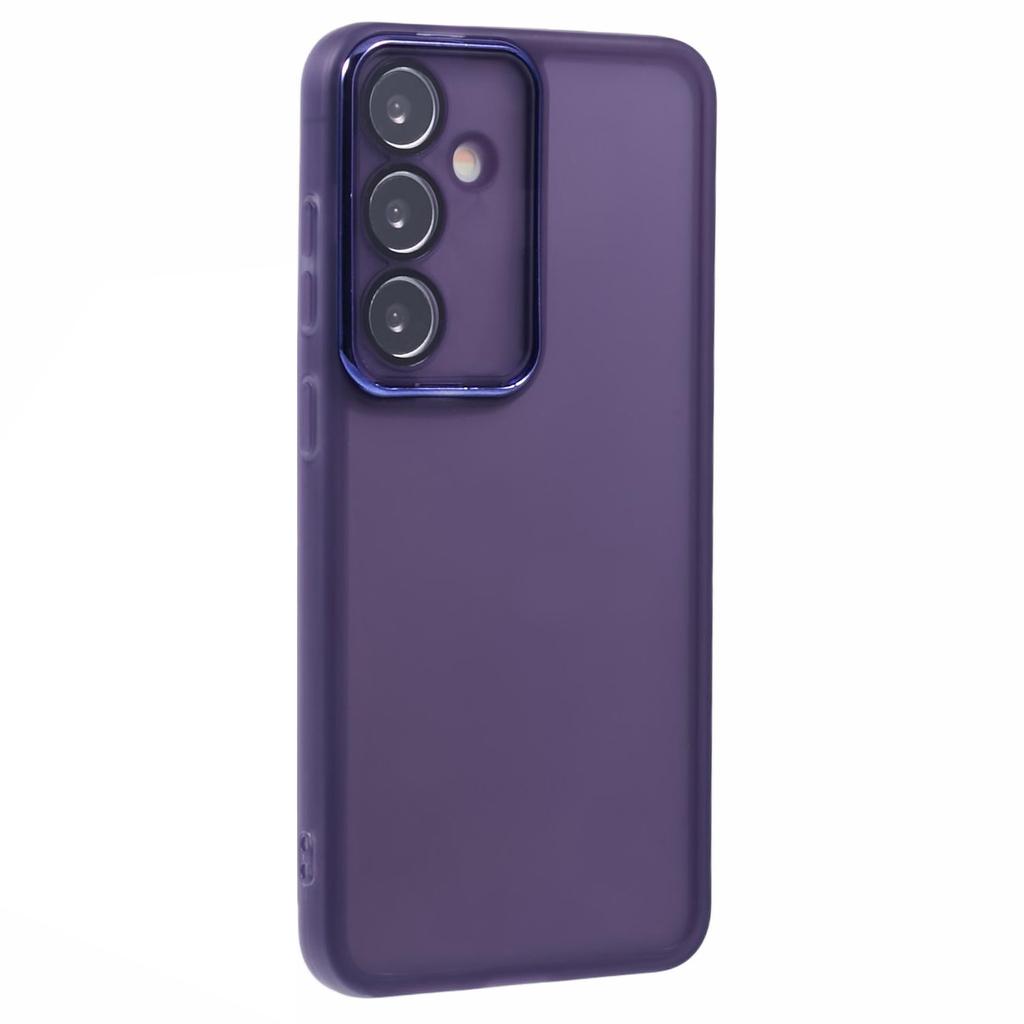 DKSM Series For Samsung Galaxy A35 5G Case Electroplated Camera Frame TPU Phone Cover