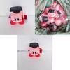Graduation Gift Dr. Kirby Plush Toy Doll Claw Machine Doll 8-inch Short Plush Mouse Pp Cotton Stuffed Toy