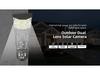 Solar-Powered 4G Outdoor Security Camera with Dual Lens, Waterproof Panoramic HD, and Full-Color Night Vision