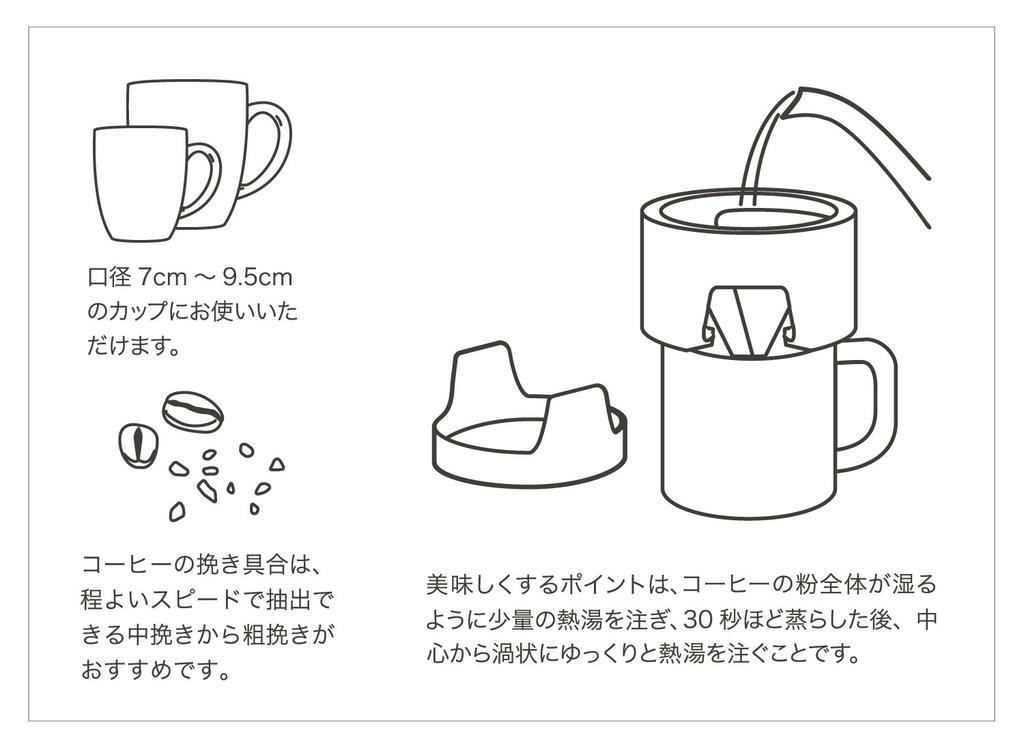 KINTO COLUMN Dripper, White, 22848