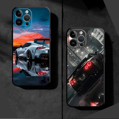 Cool Car Black Soft Shell Case for Google Pixel 8 Pro 6a 7 Pro 6 Pro 9a 9 Pro XL 7a 8a
